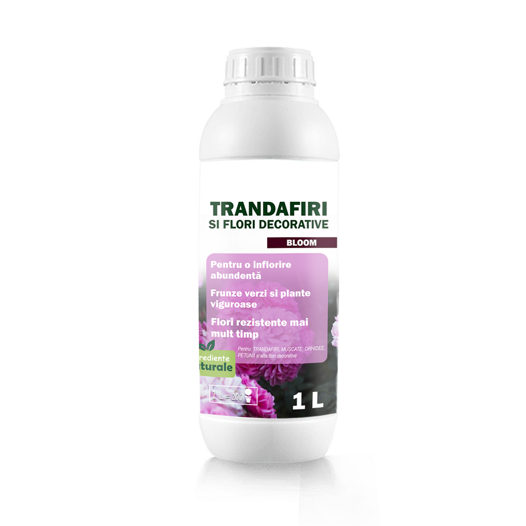 Fertilizant natural pentru TRANDAFIRI si Flori decorative , Gradina Bio | 1 L